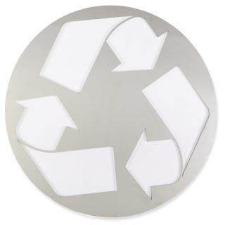 Kelley Walker - Untitled (Recycling Logos)