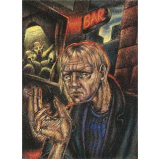 Ken Currie - Study For Young Mother