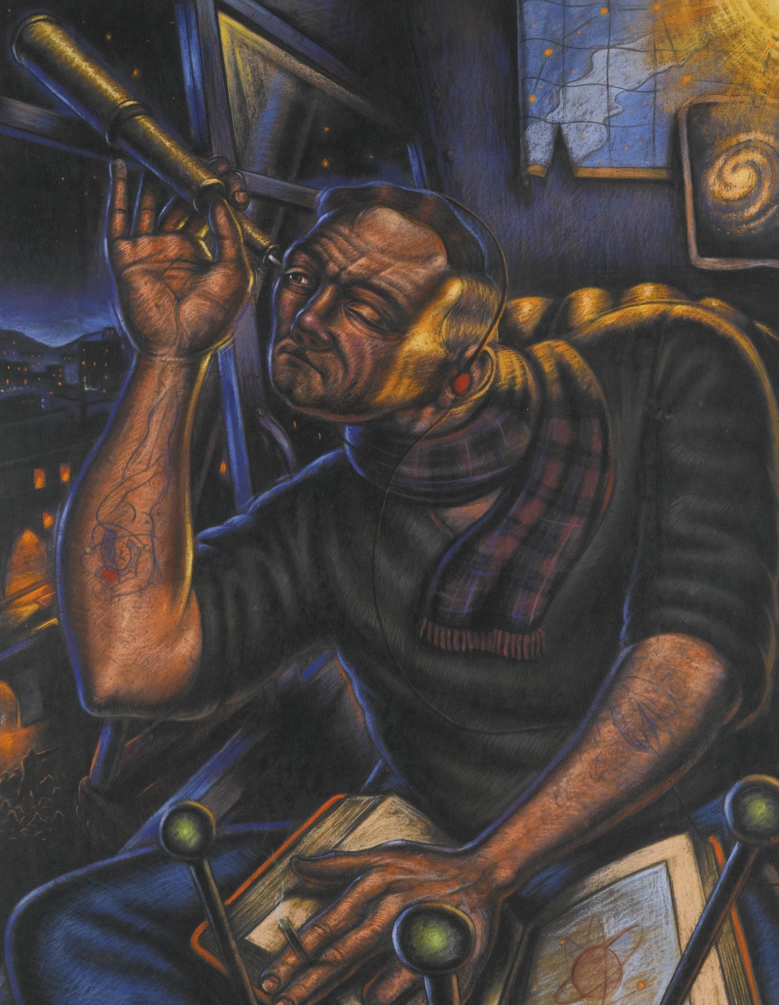 Ken Currie - The Crane Driver, 1987