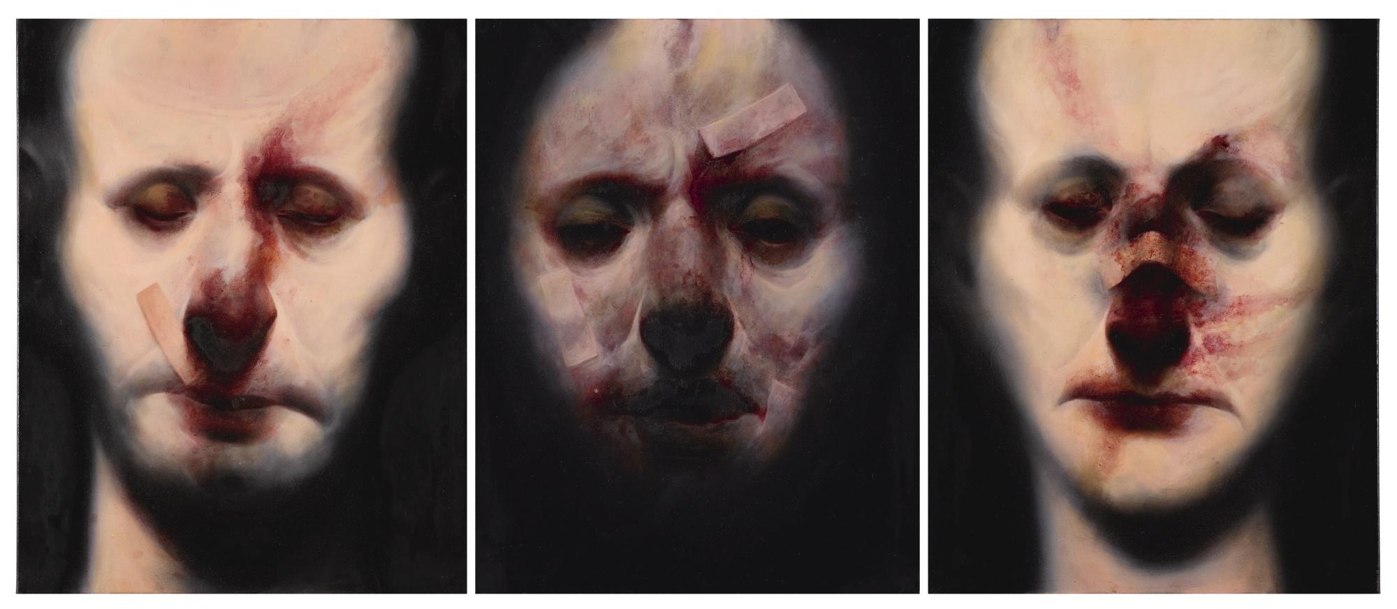 Ken Currie - Three Remembered Heads