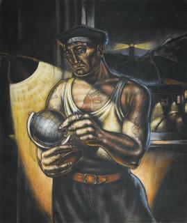 Ken Currie - Unemployed Seaman