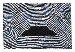 Ken Grimes - Saucer with Waves