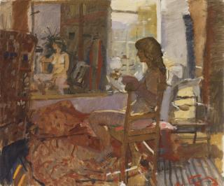 Ken Howard, R.A. - Charlotte, June Morning