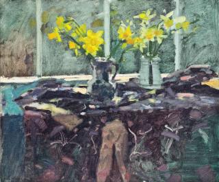 Ken Howard, R.A. - Daffodils