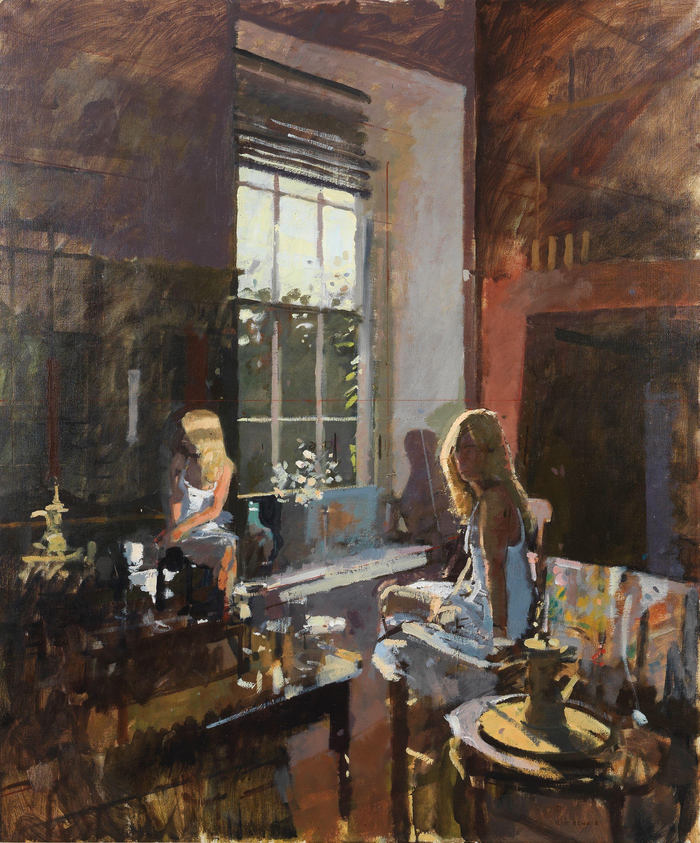 Ken Howard R.A. - Lorraine Reflecting