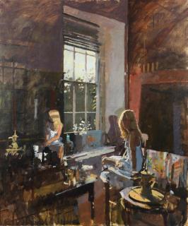 Ken Howard R.A. - Lorraine Reflecting