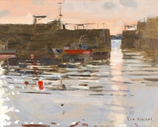 Ken Howard R.A. - Mousehole, Cornwall