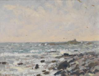 Ken Howard R.A. - Off Mousehole