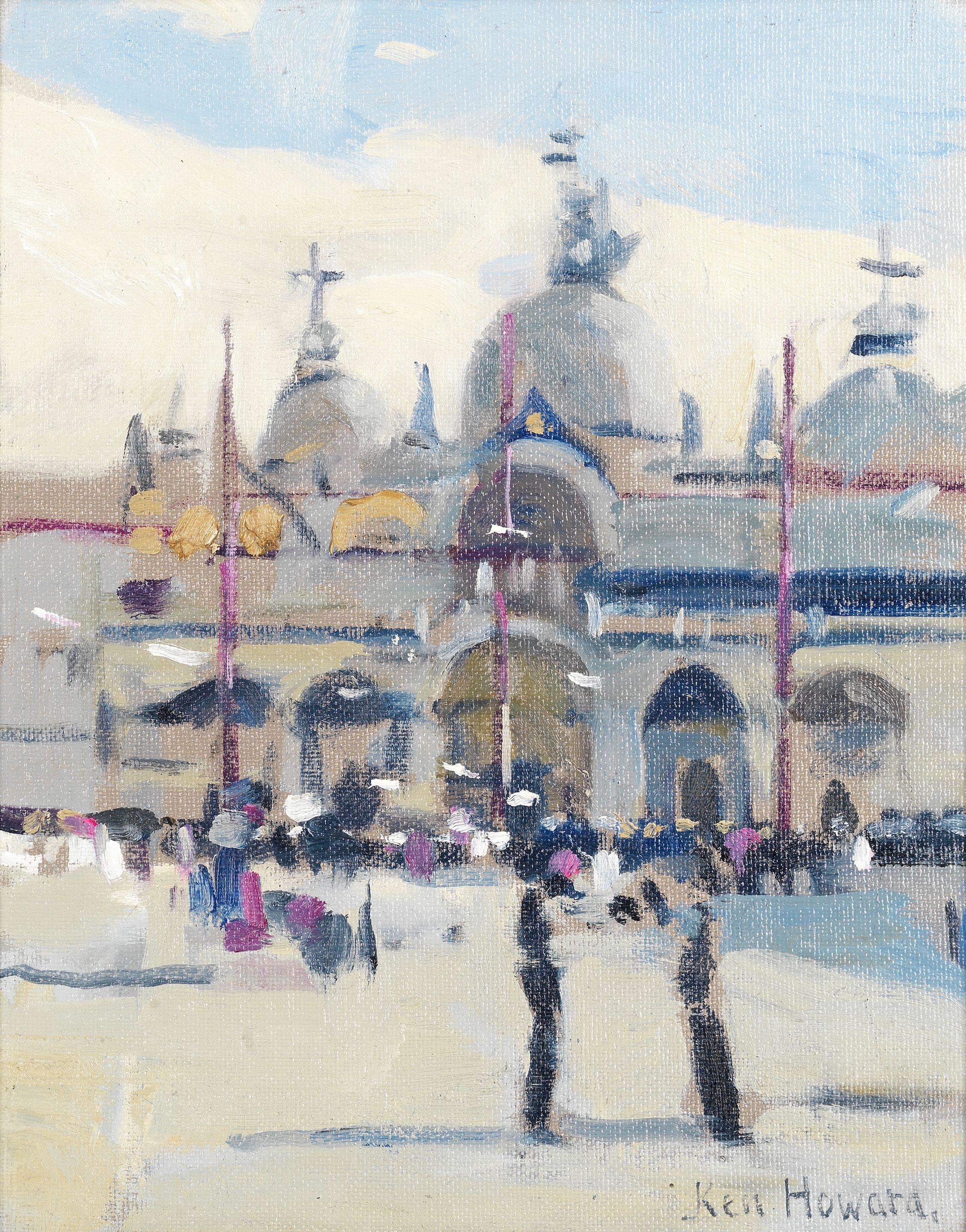 Ken Howard R.A. - Piazza San Marco, Venice