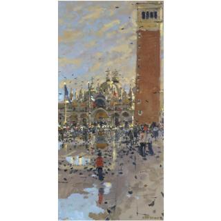 Ken Howard R.A. - Piazza San Marco