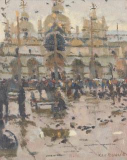 Ken Howard R.A. - St Mark\'s Basilica