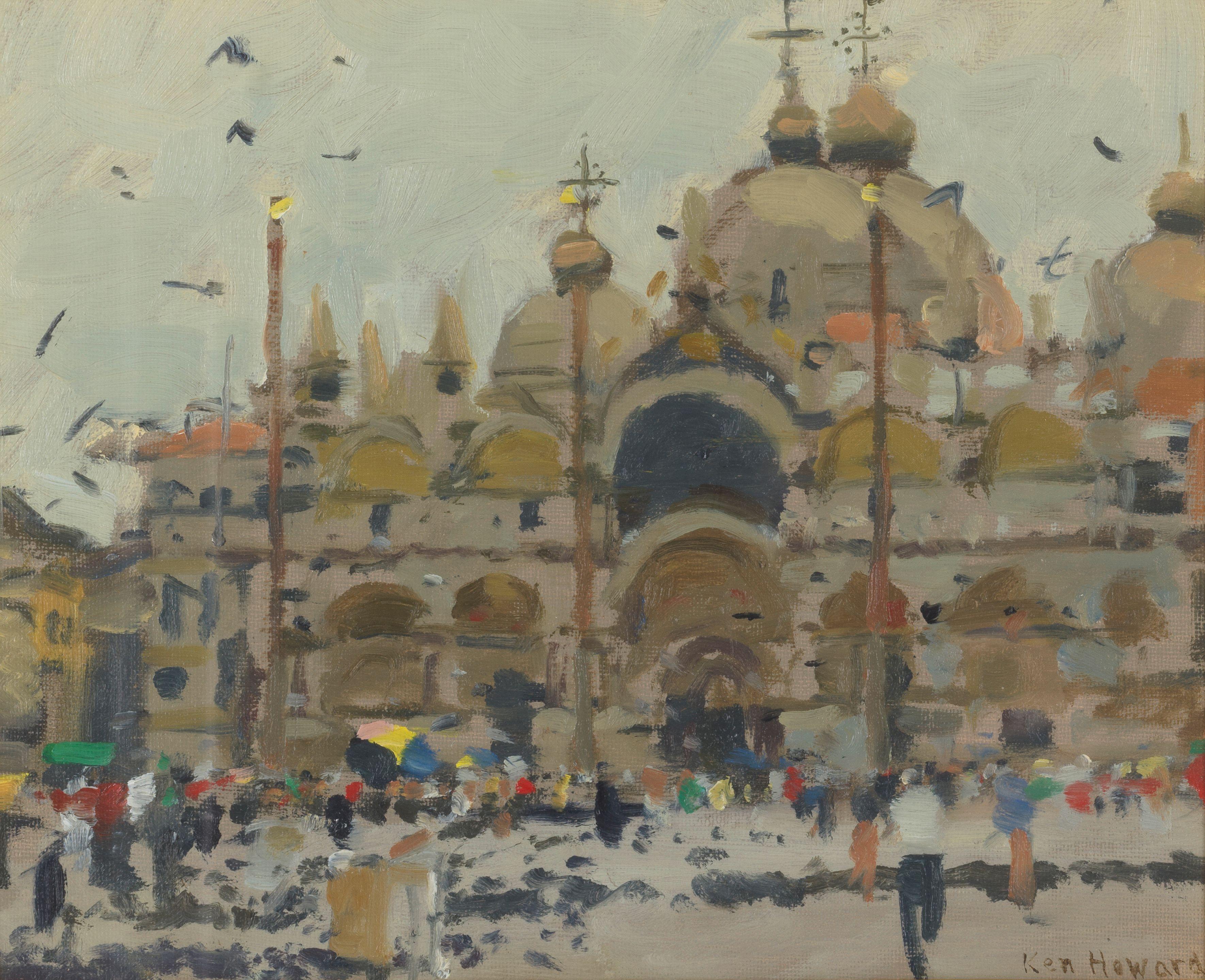 Ken Howard R.A. - St Mark\'s, Venice