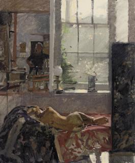 Ken Howard, R.A. - The Artist\'s Model