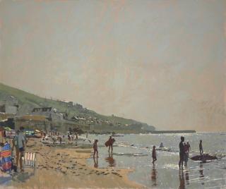 Ken Howard, R.A. - The Summer of 95, Sennen Beach