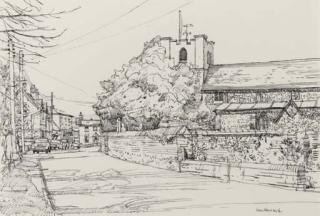 Ken Howard, R.A. - Town Mills, Andover; Church