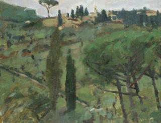 Ken Howard R.A. - Villa I Tatti, Settignano