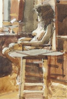 Ken Howard - Valerie in St Clement\'s Studio