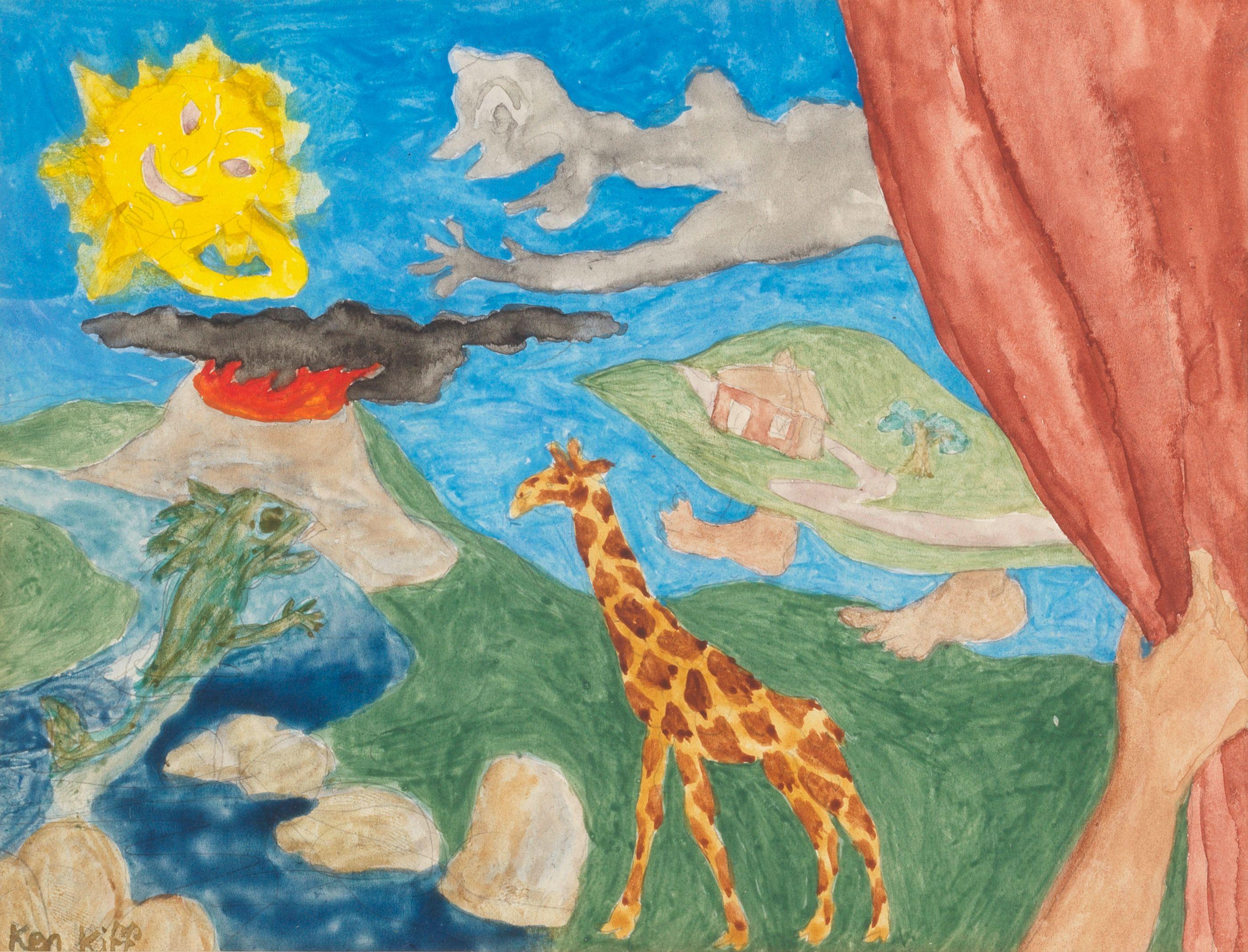 Ken Kiff - Drawing Back a Curtain