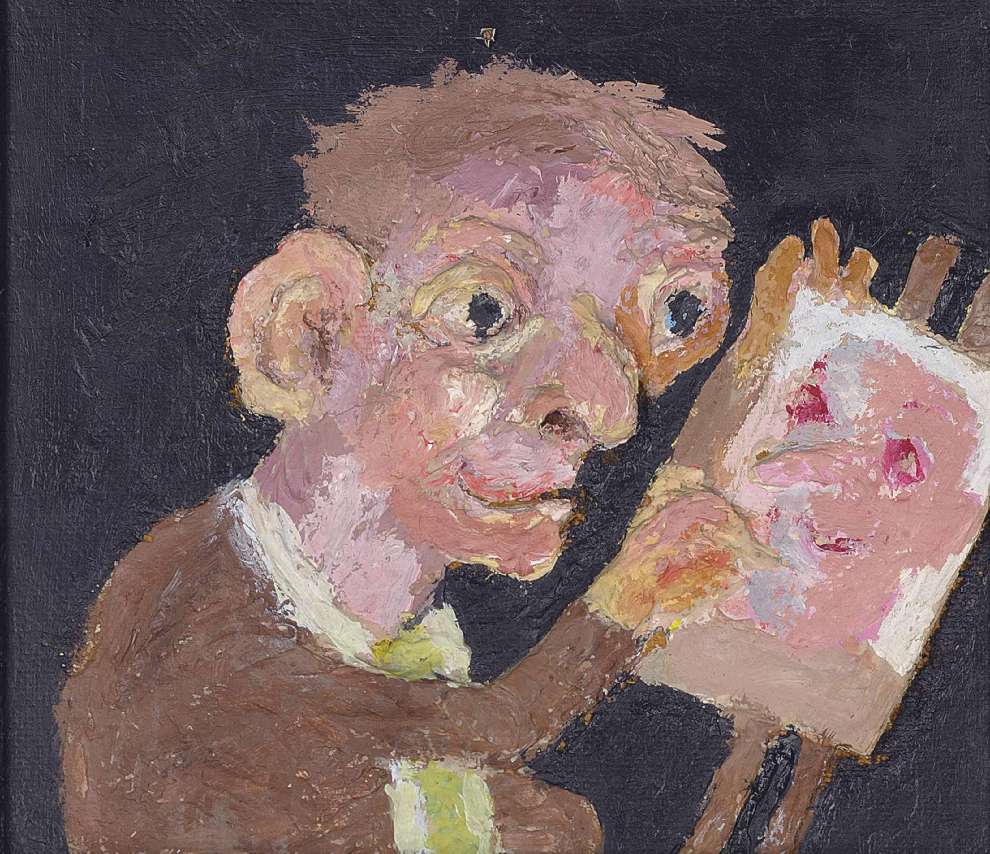 Ken Kiff - Person Painting