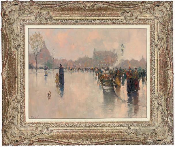 Ken Moroney - A Parisian flower seller