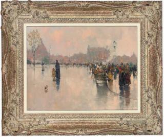 Ken Moroney - A Parisian flower seller