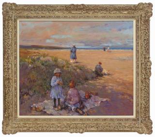 Ken Moroney - Picnic on the beach