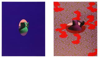 Ken Price - Figurine Cup Iv; And Figurine Cup Vi