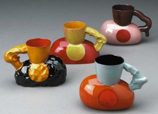 Ken Price - Four coffee cups
