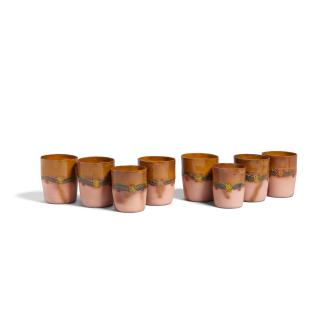 Ken Price - Group of eight Untitled cups, 1978-79