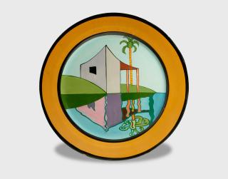 Ken Price - Plate (65) (From The Leaves Unit), Circa 1980