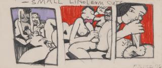 Ken Price - Untitled (Small Linoleum Cuts), 1976