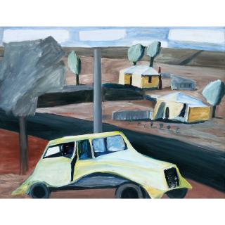 Ken Whisson - Australian Earth, Houses And Vehicle
