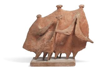 Kenneth Armitage, R.A. - Family Going for a Walk