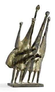 Kenneth Armitage, R.A. - People In The Wind (Small Version 1)