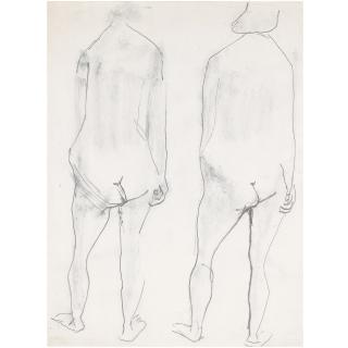 Kenneth Armitage, R.A. - Two Standing Figure Studies