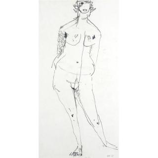 Kenneth Armitage - Standing Nude
