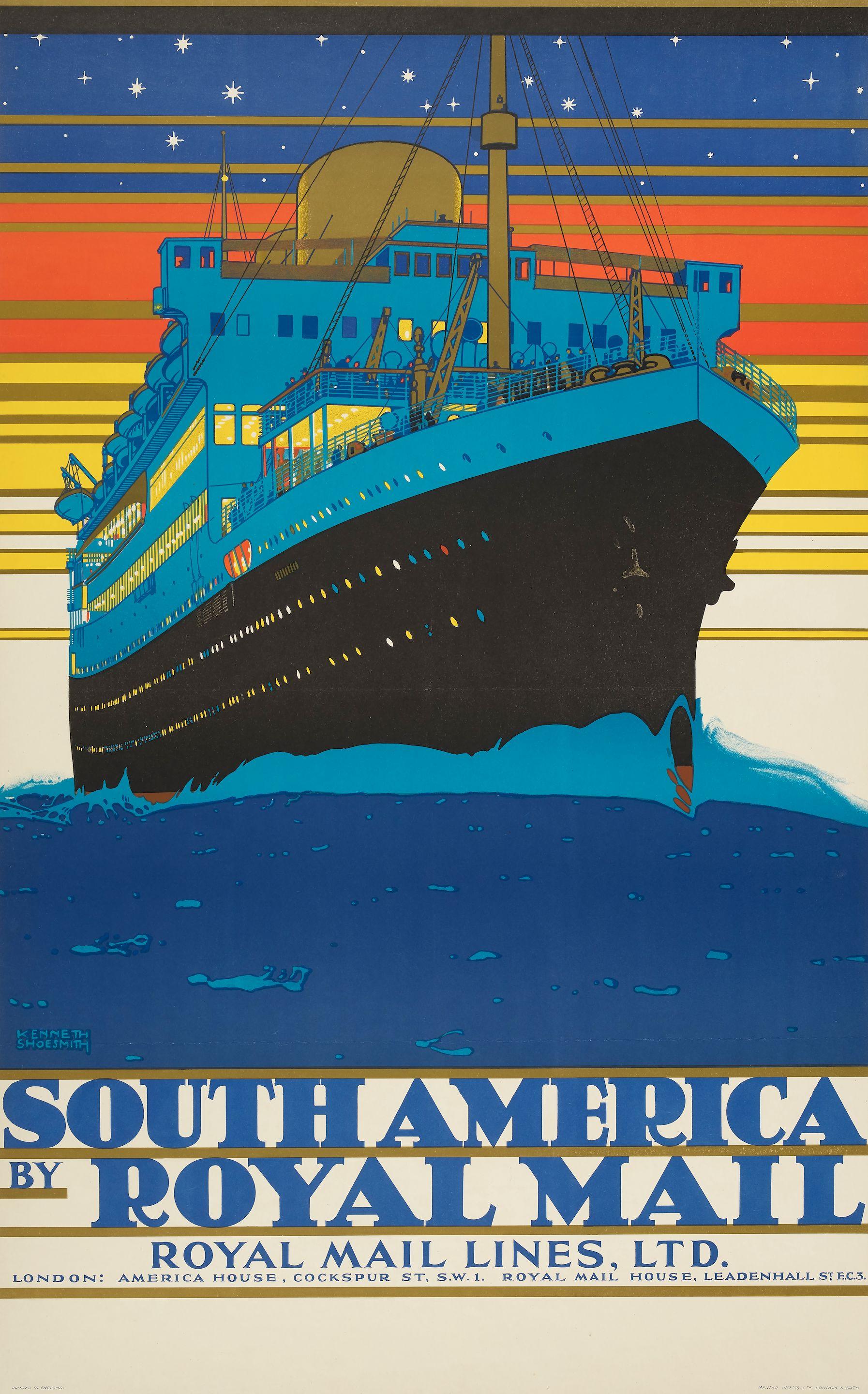 Kenneth D. Shoesmith - South America By Royal Mail