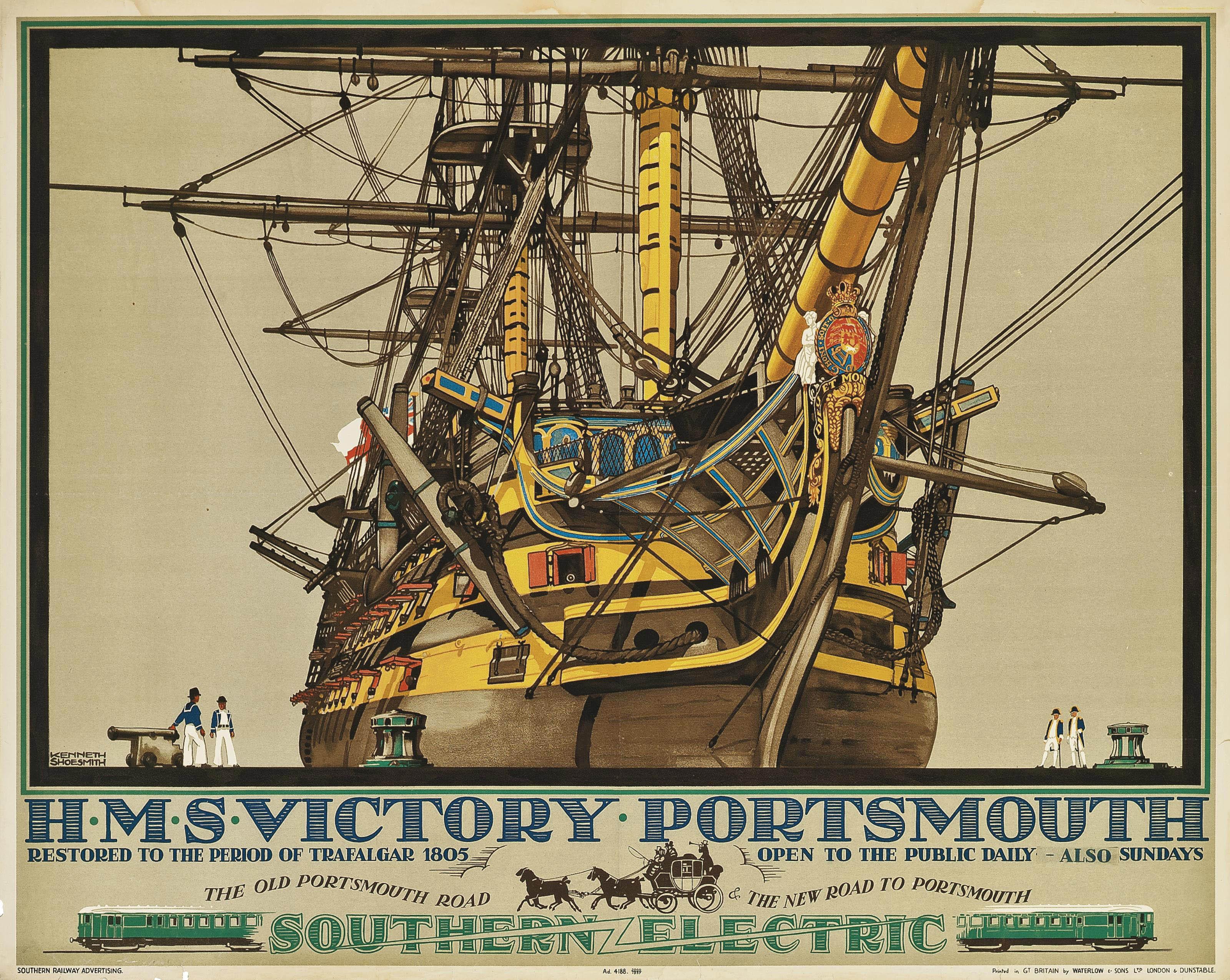 Kenneth Denton Shoesmith - H.M.S. Victory, Portsmouth