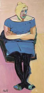 Kenneth Hall - Seated Lady