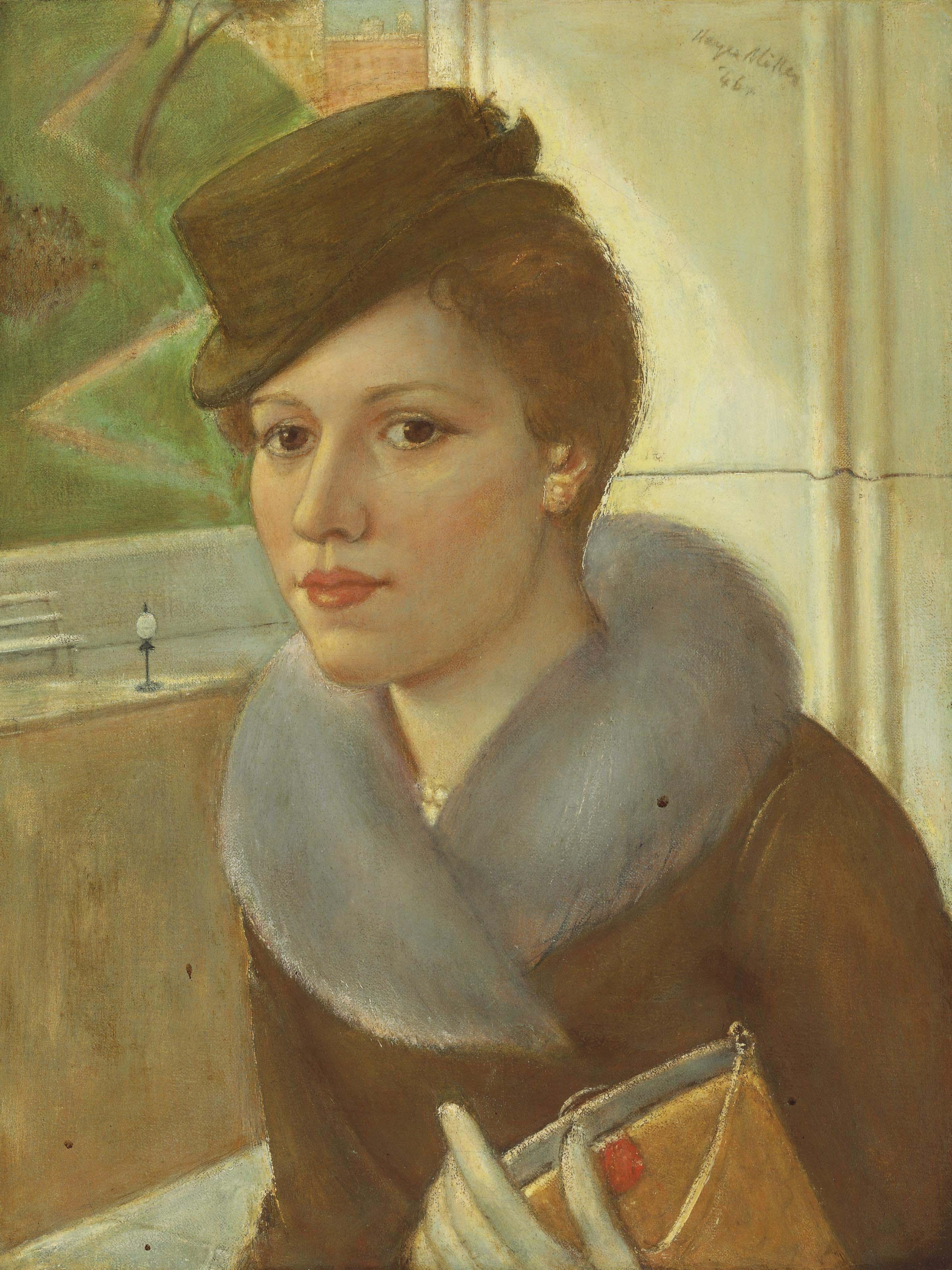 Kenneth Hayes Miller - Shop Girl