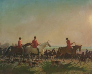 Kenneth K. Forbes - Master Of Fox Hounds George Watson, Eglinton Caledon Hunt Club