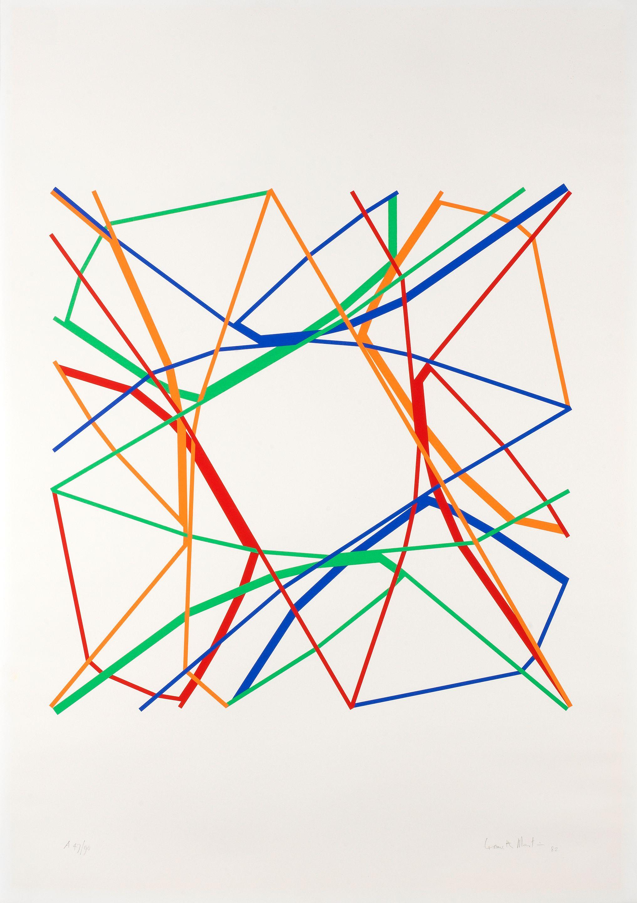 Kenneth Martin - A, C and D, from \'History Pictures\'