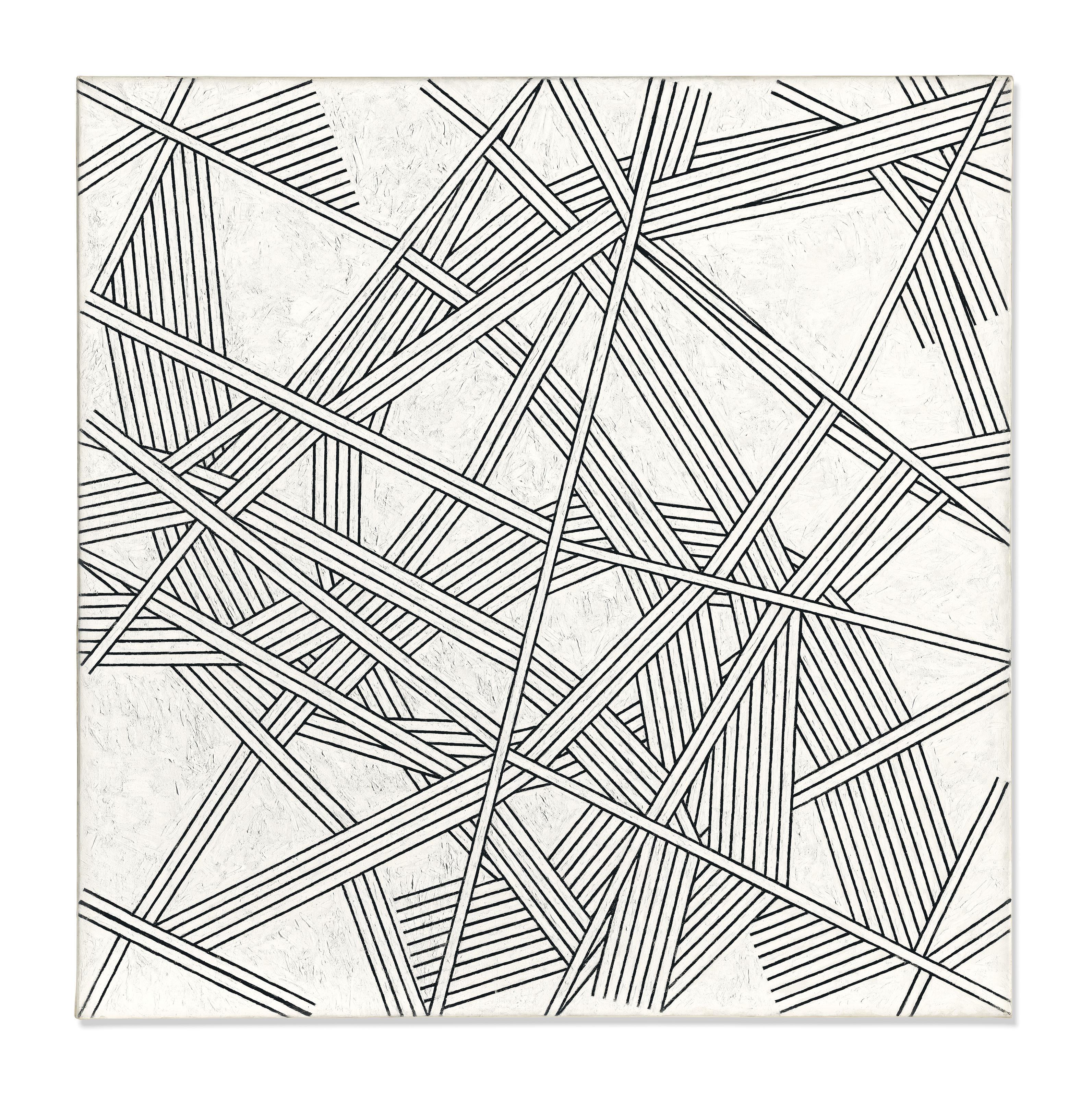 Kenneth Martin - Chance, Order, Change 26 (History Painting)