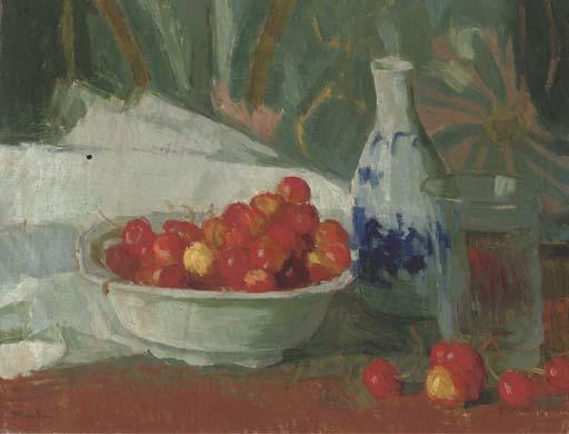 Kenneth Martin - Still Life With Cherries