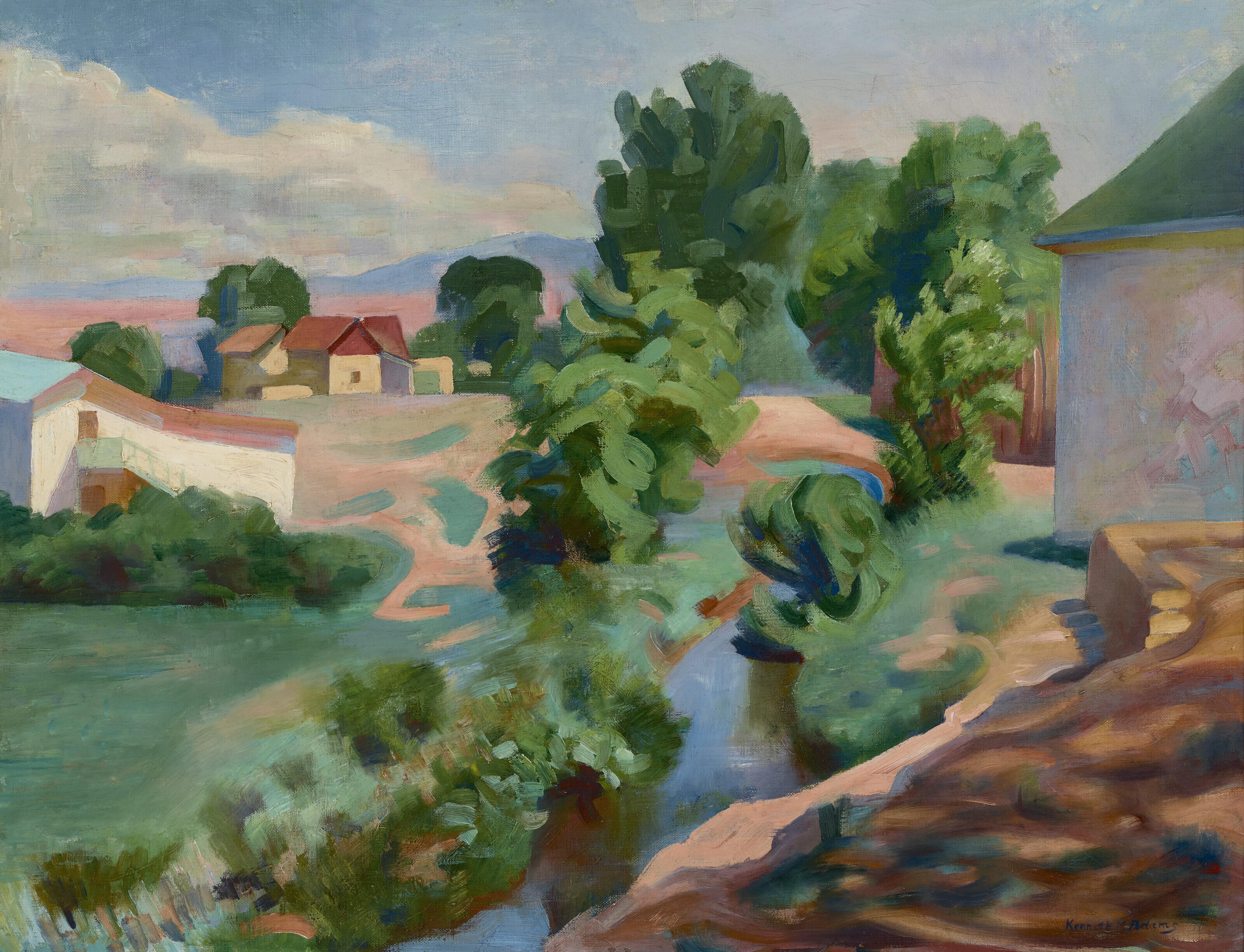 Kenneth Miller Adams - The Talpa Ridge, Taos