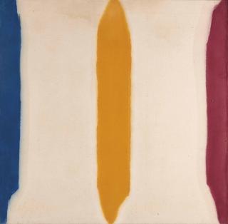 Kenneth Noland - An Outside Red