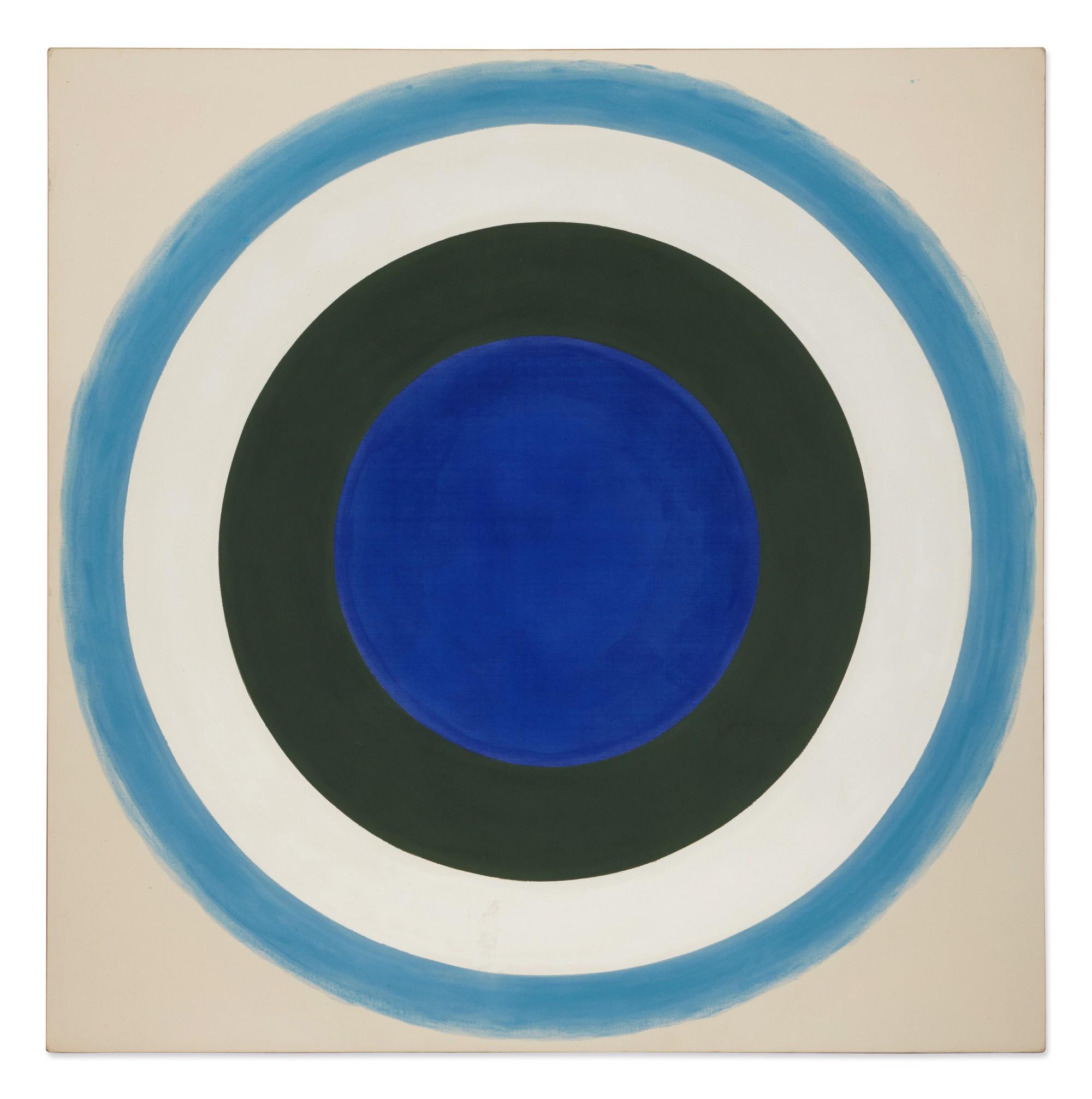Kenneth Noland - Blue Extent