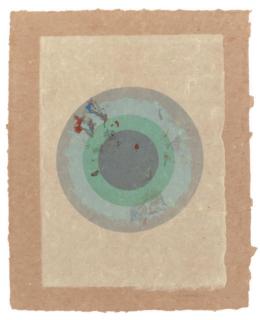 Kenneth Noland - Circle I, II-42, from Handmade Paper Project