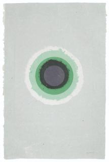 Kenneth Noland - Circle II-5, from Handmade Paper Project