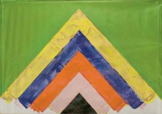Kenneth Noland - Green\'s vanity
